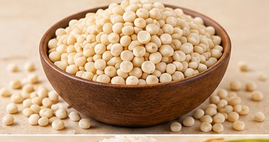 Urad Dal in a bowl, illustrative agricultural commodity photograph